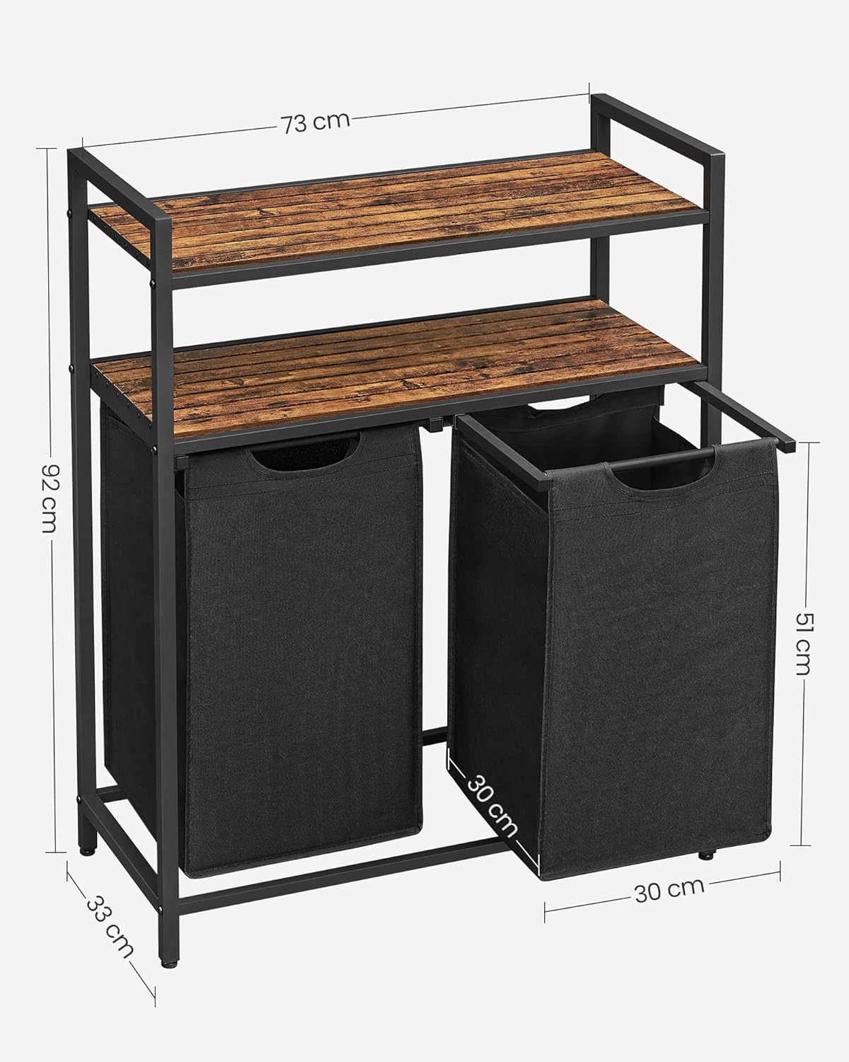 VASAGLE Laundry Basket BLH211B01