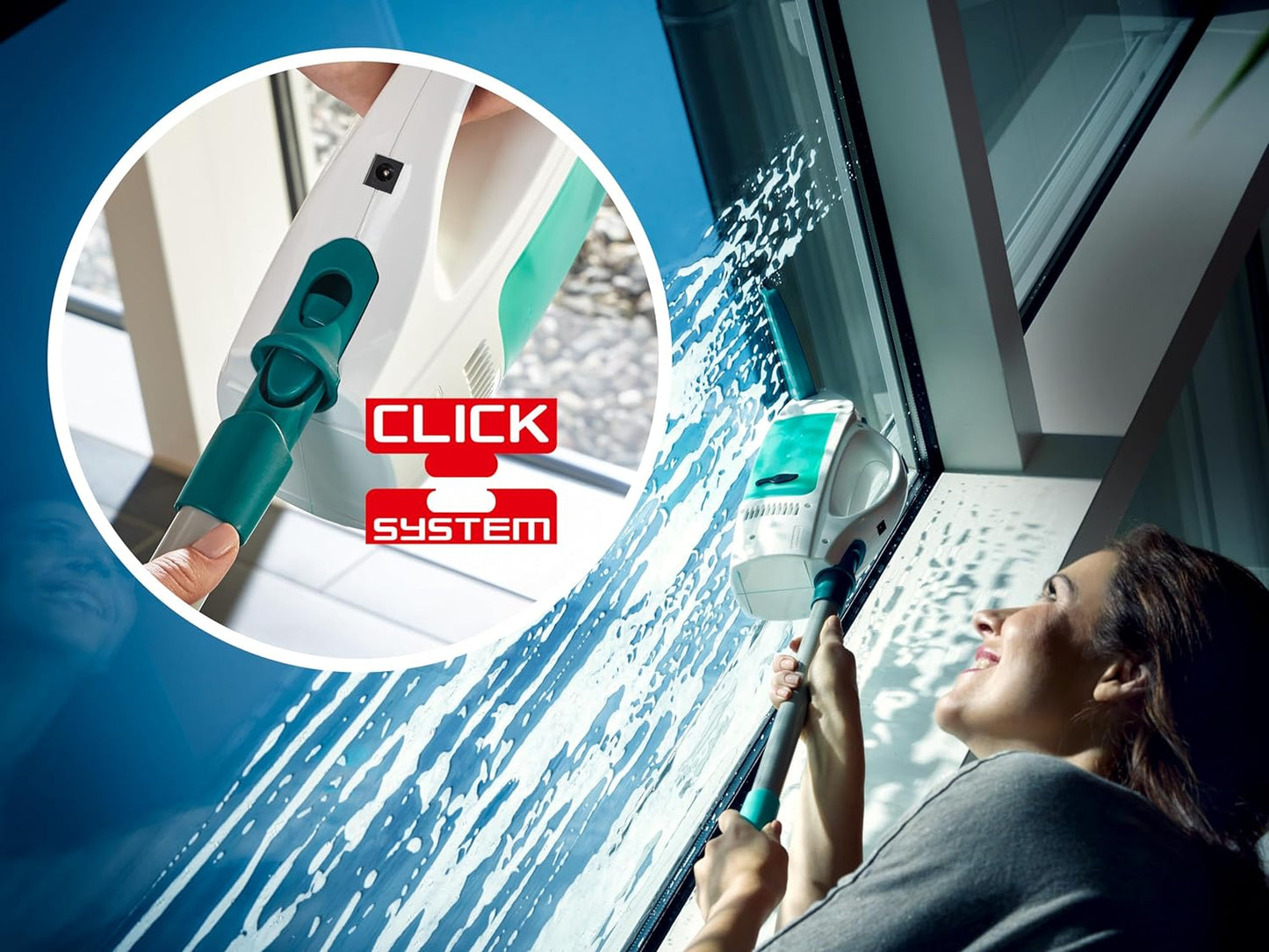 Leifheit Dry & Clean Window Vacuum Cleaner
