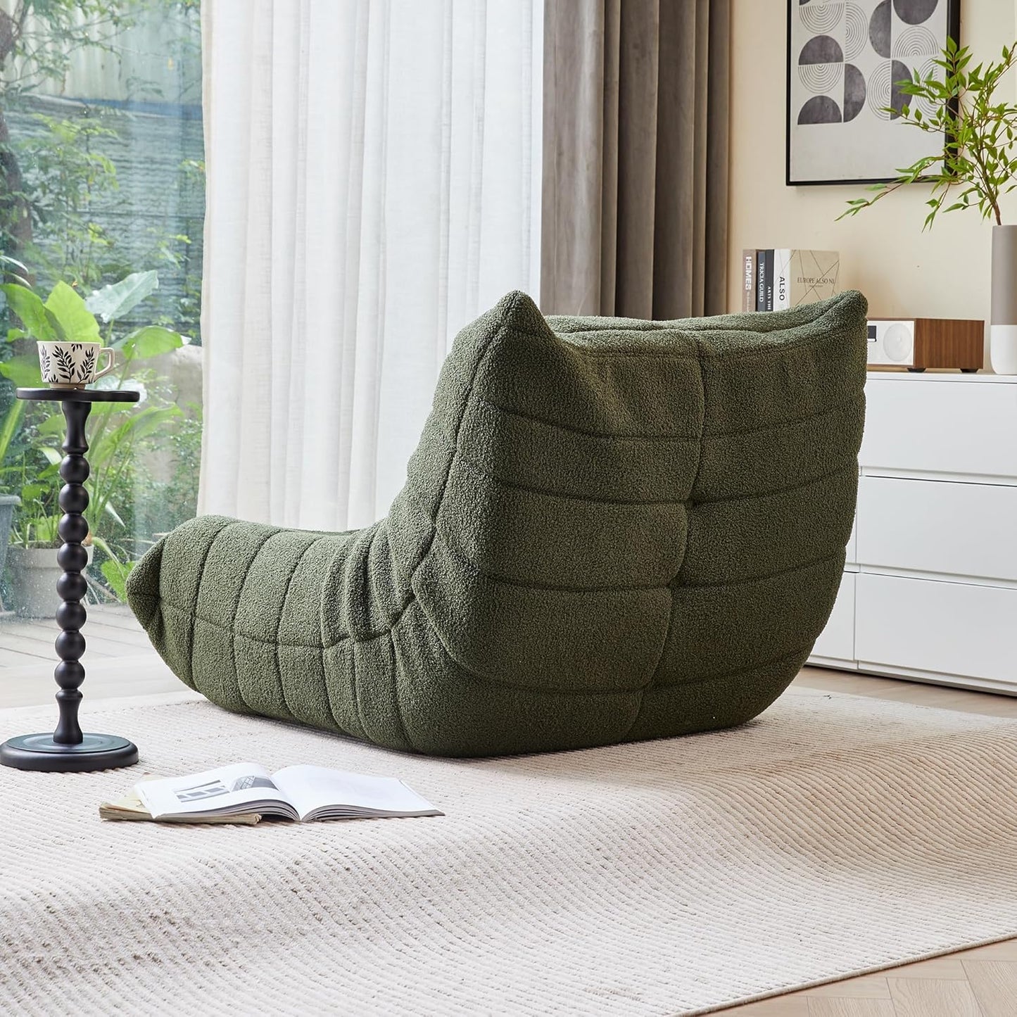 Floor Chair with Backrest