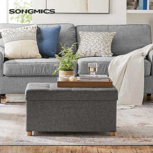 SONGMICS Stool with Footres LSF16GYZ