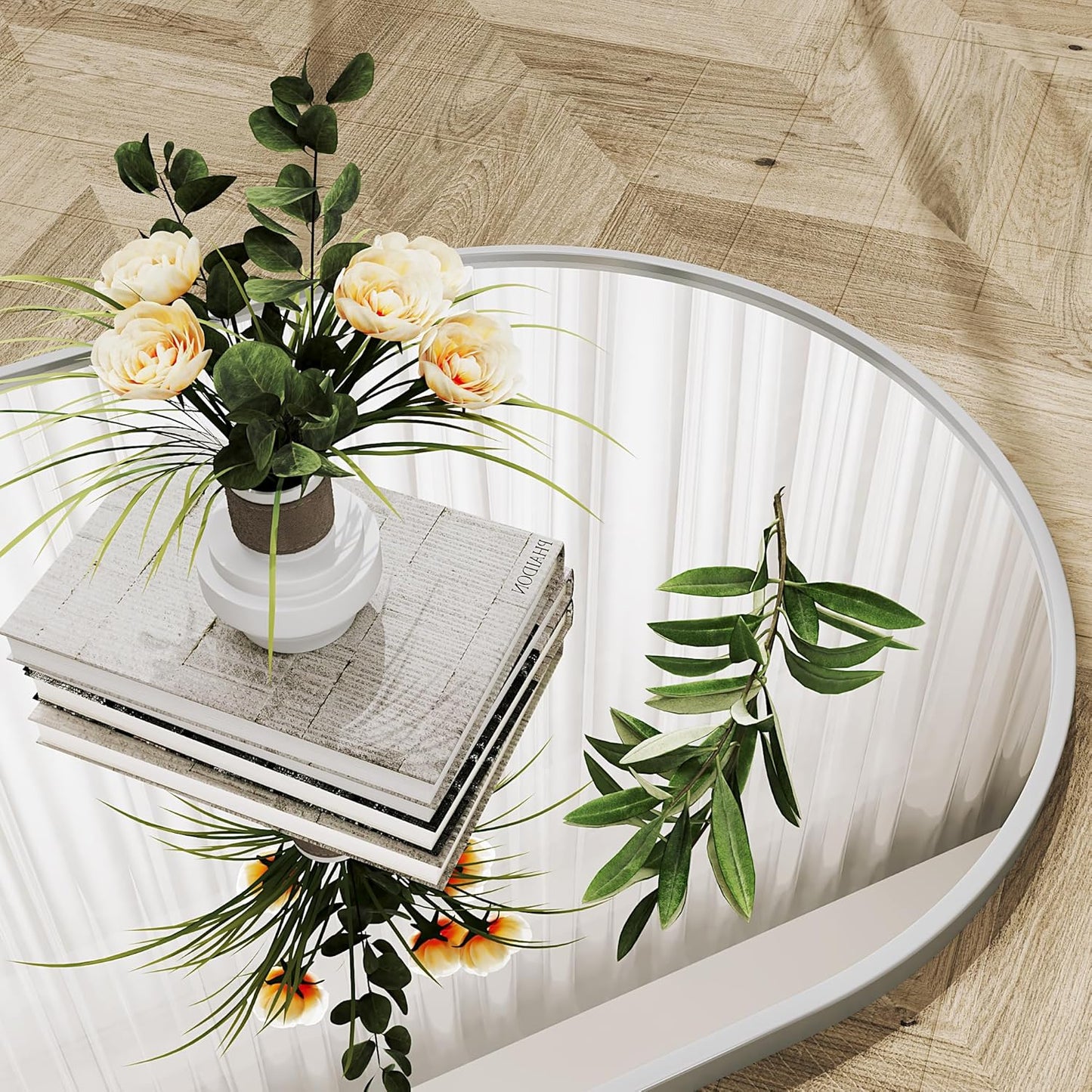 Large Arched Full Length Mirror