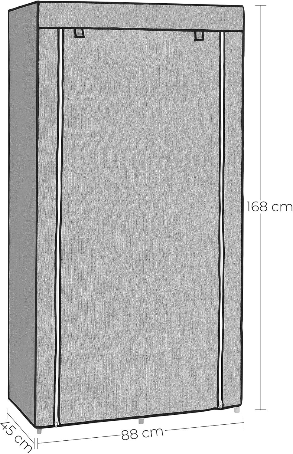 SONGMICS Clothes Wardrobe RYG084G22