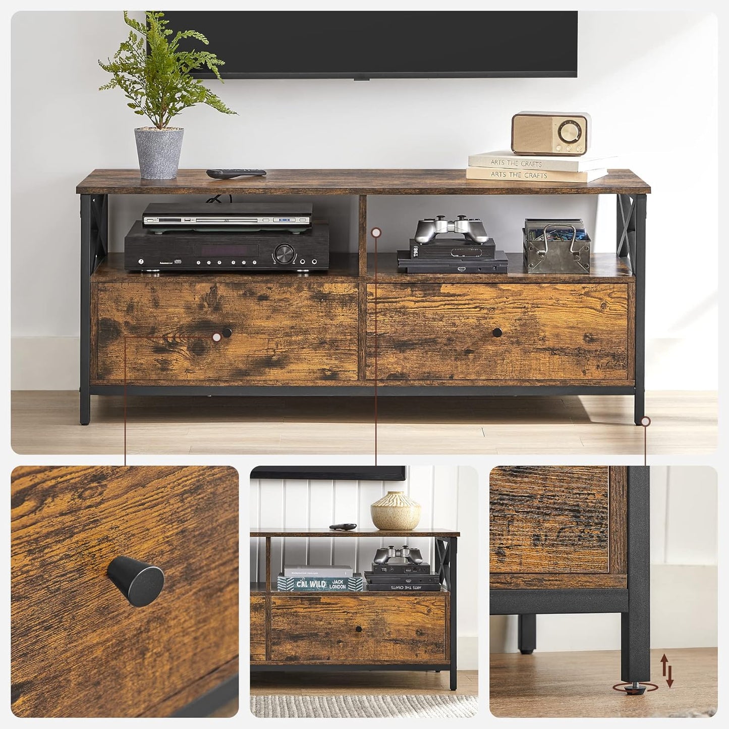 VASAGLE TV Cabinet LTV300B01V1