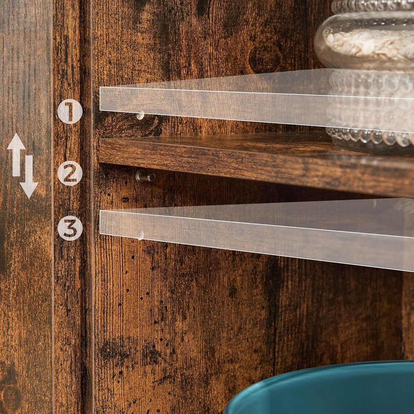 VASAGLE Storage Cabinet, LSC089B01V1