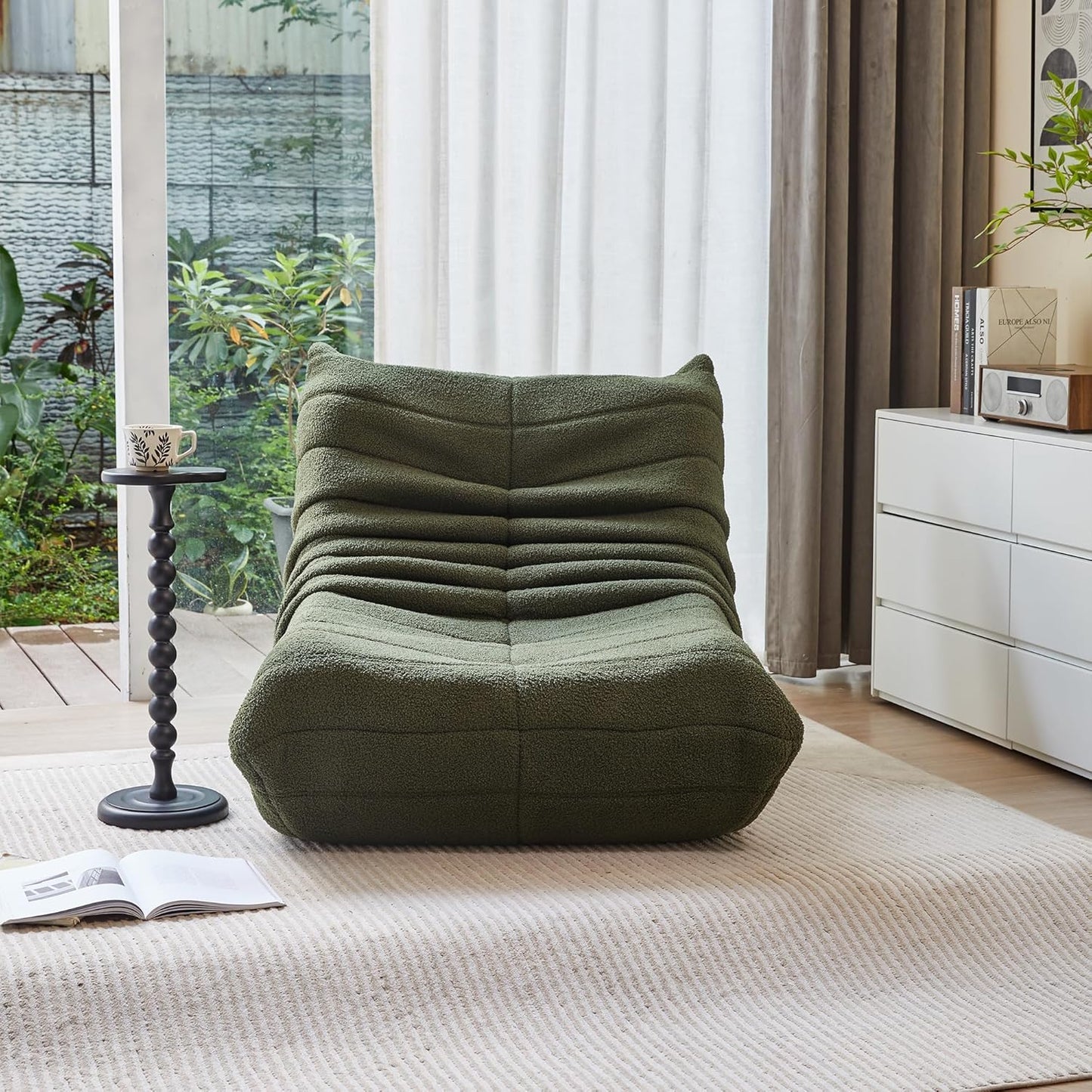 Floor Chair with Backrest