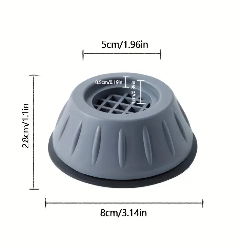 4 pcs Anti-Vibration Rubber Pads