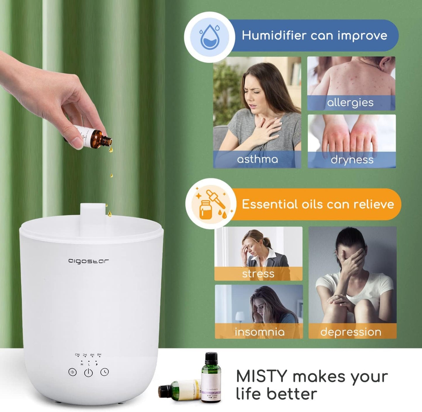 Silent Air Humidifier