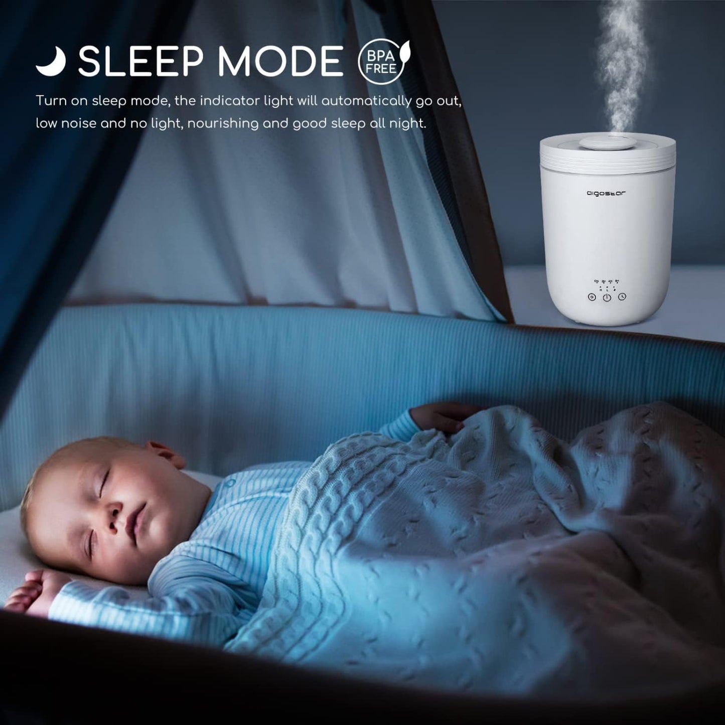 Silent Air Humidifier