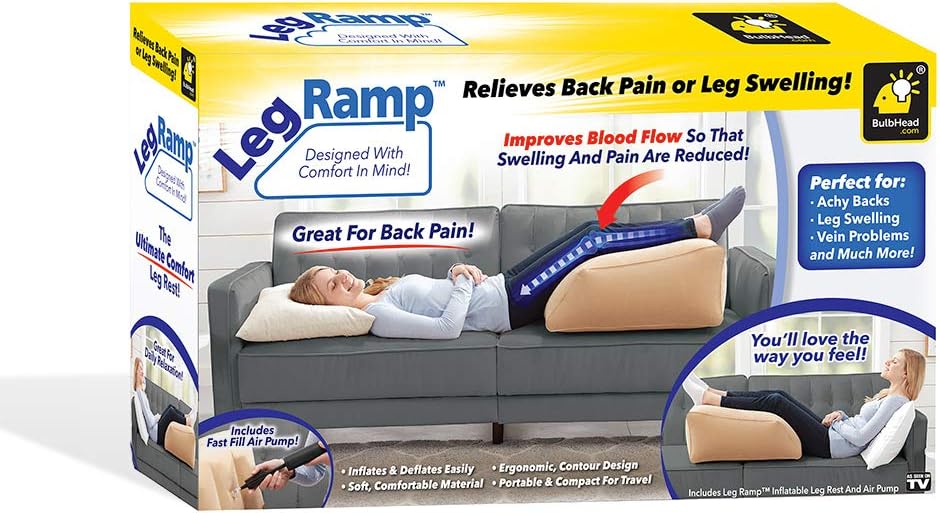 Ramp Must-Have Elevating Rest Relieves Leg