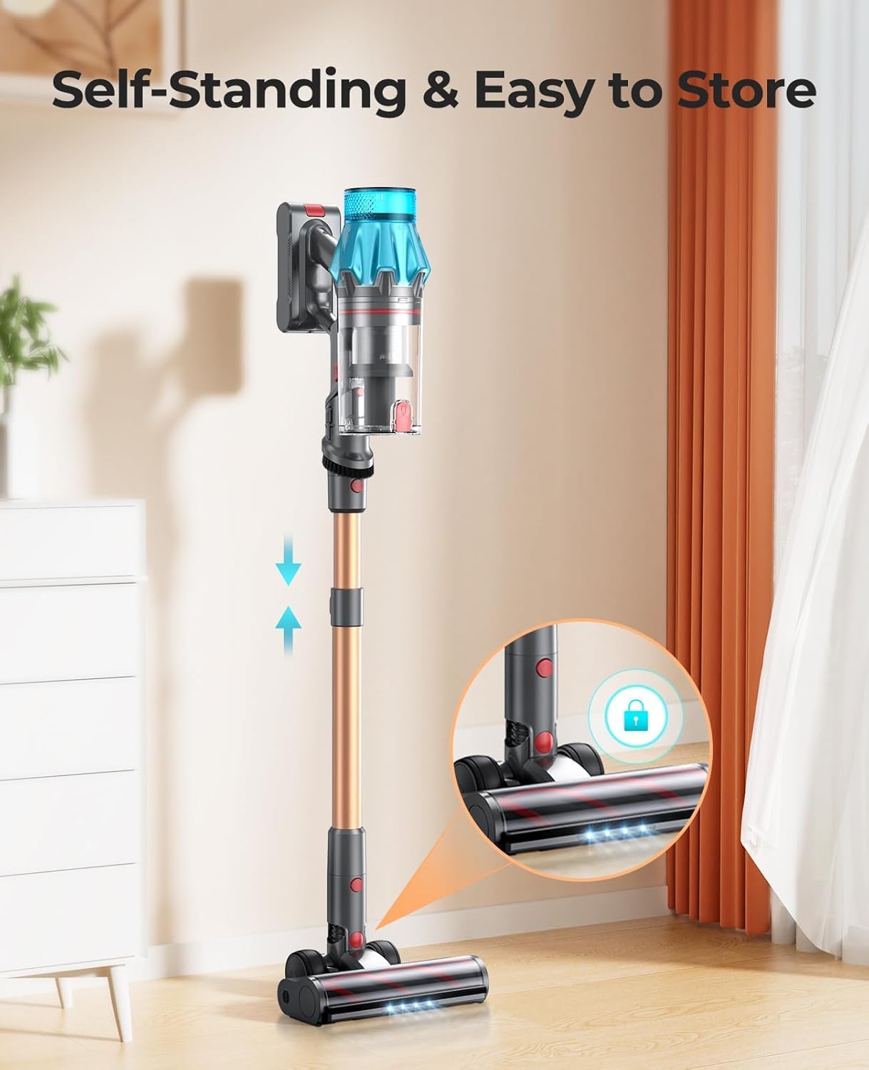 Fieety V7 Cordless Vacuum Cleaner