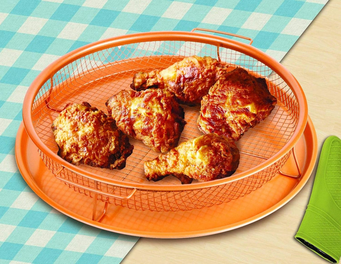 Copper Oven Air Fryer Basket