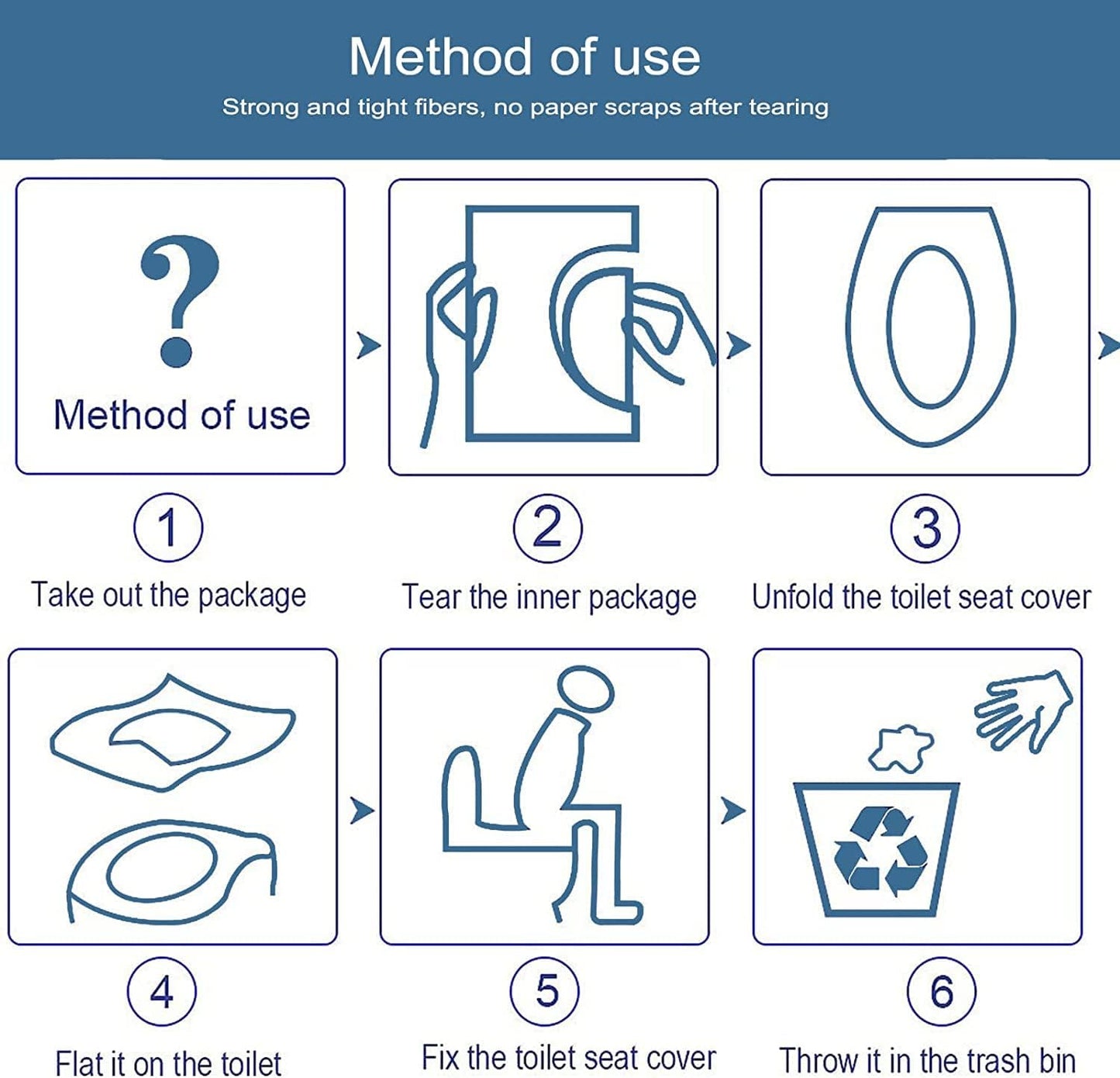 Disposable Toilet Seat Covers