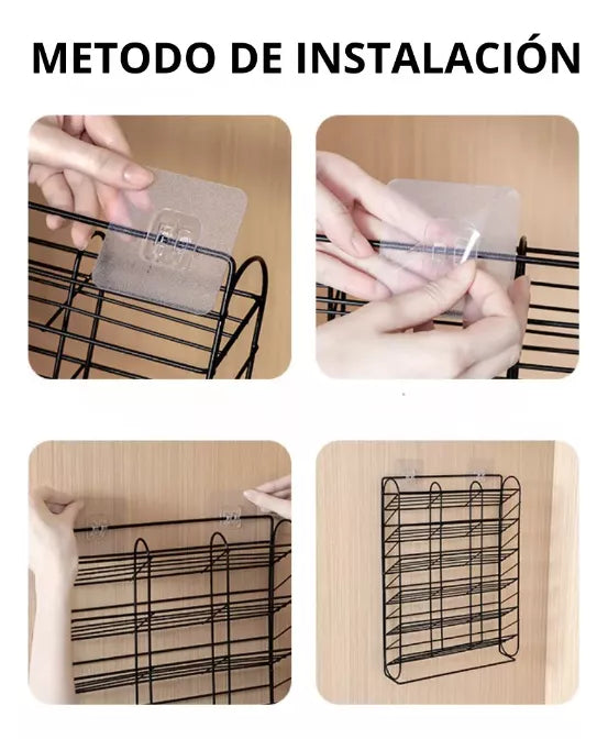 Wall Mounted Storage Rack