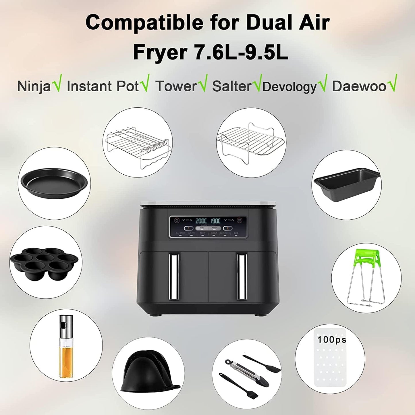 Air Fryer Accessories Set