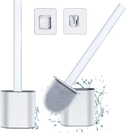 Epic Silicone Toilet Brush with Holder