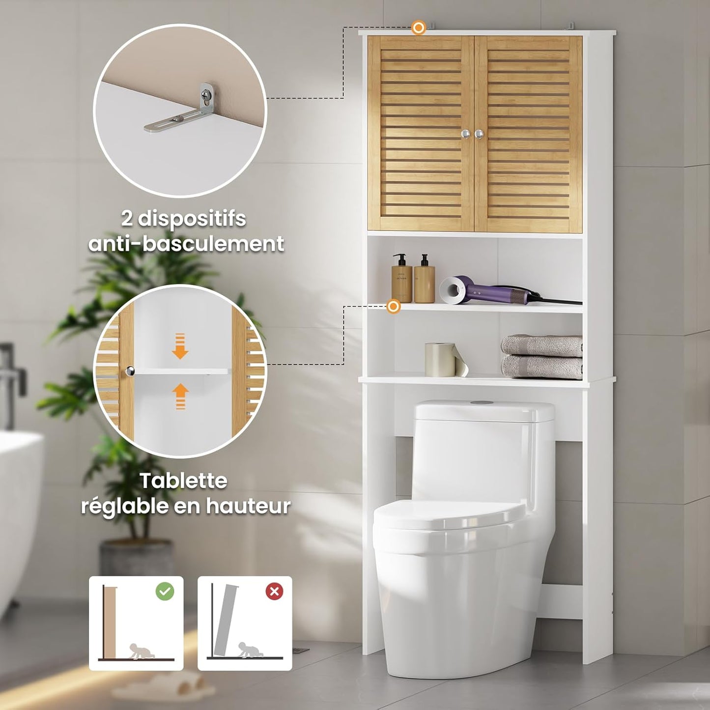 Storage Cabinet with Doors