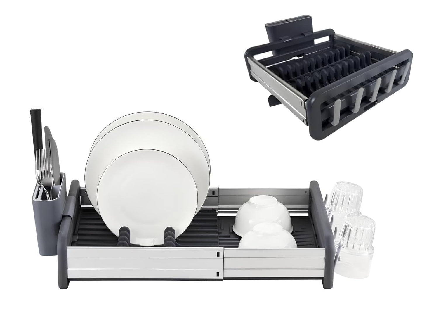 Aluminum Dish Drying Rack