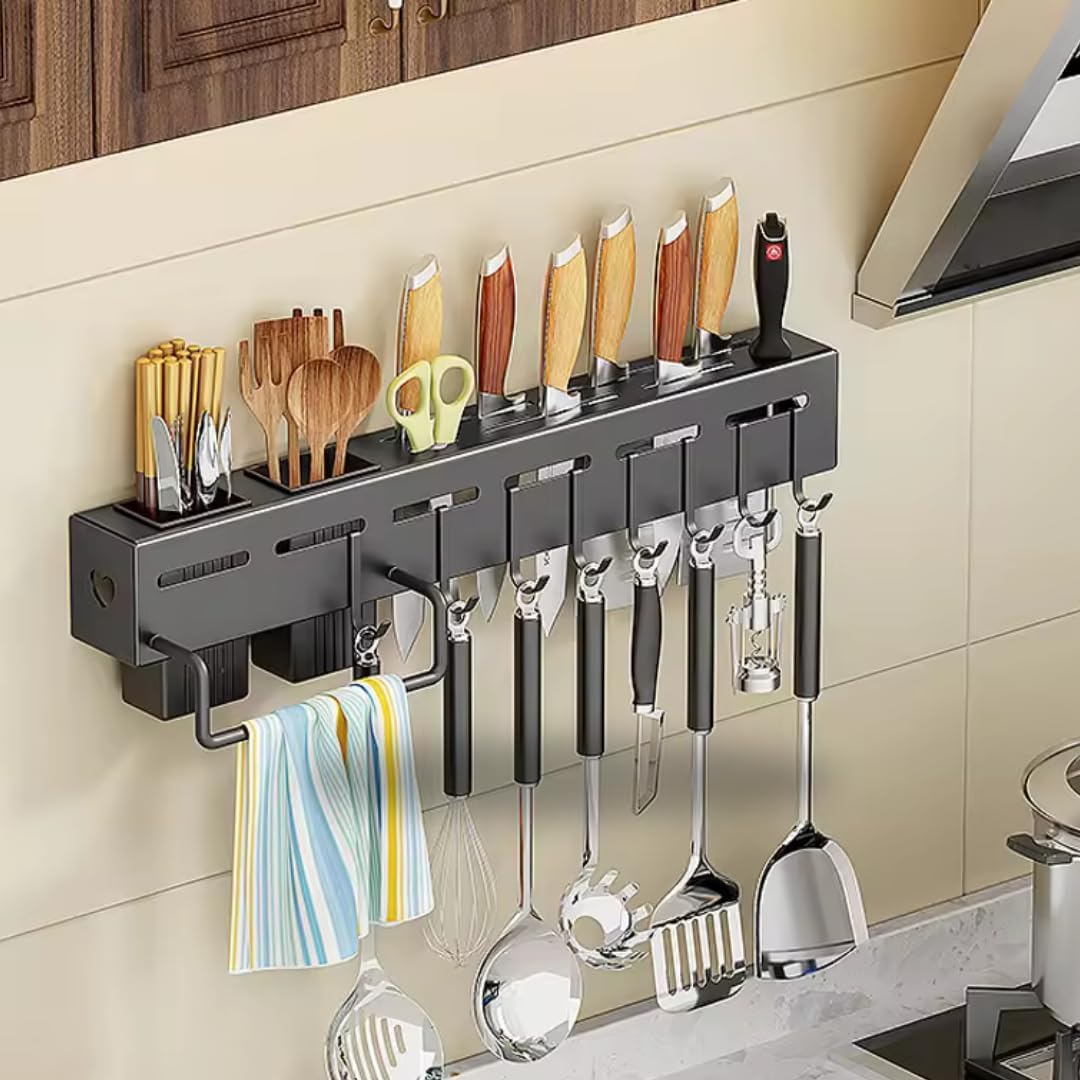 Wall Mount Kitchen Hanging Rack
