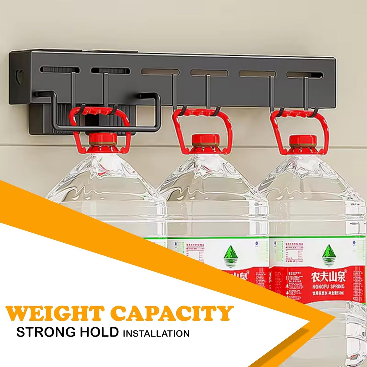 Wall Mount Kitchen Hanging Rack