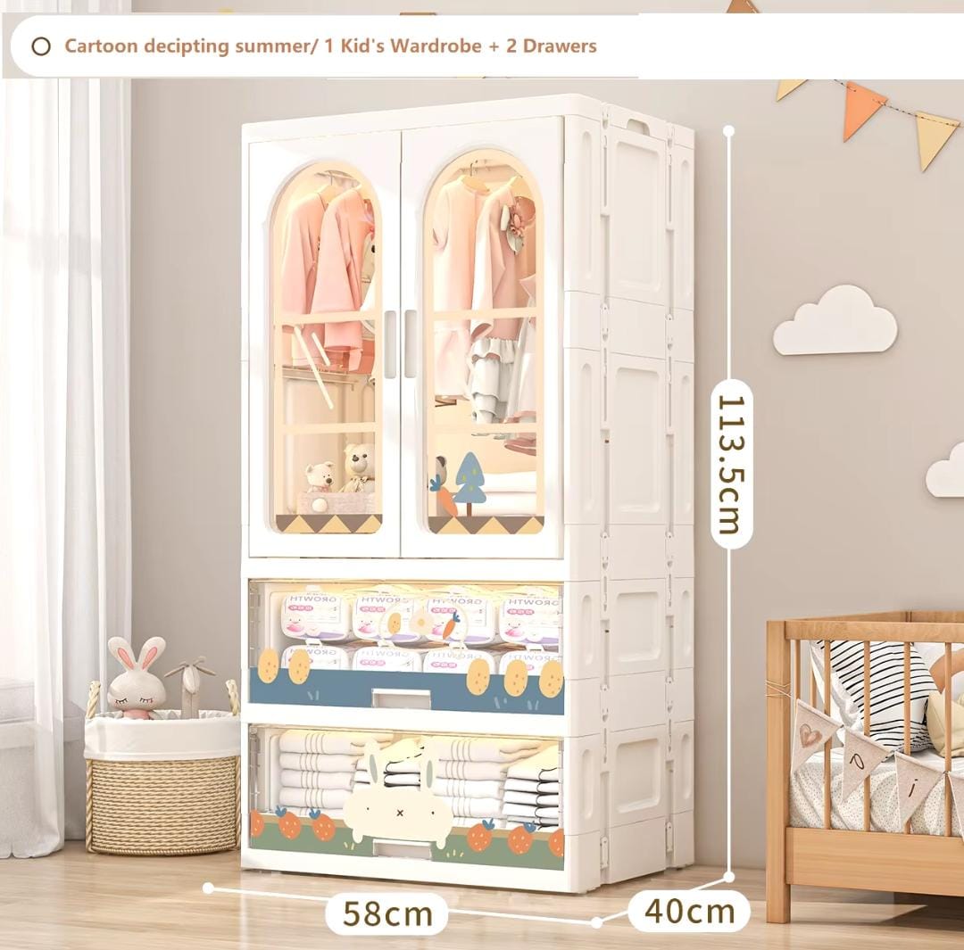 Children's Clothes Storage Cabinet