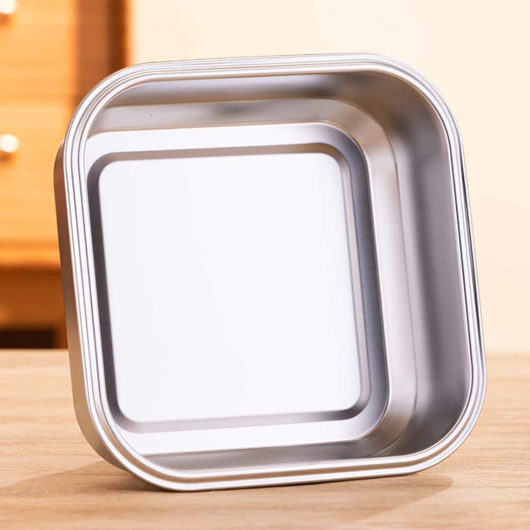 3 Pieces Stainless Steel Food Storage Container