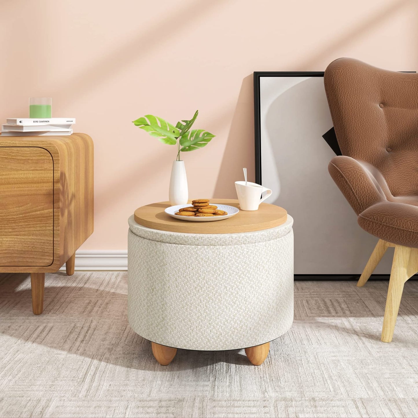 Stool with Storage Space