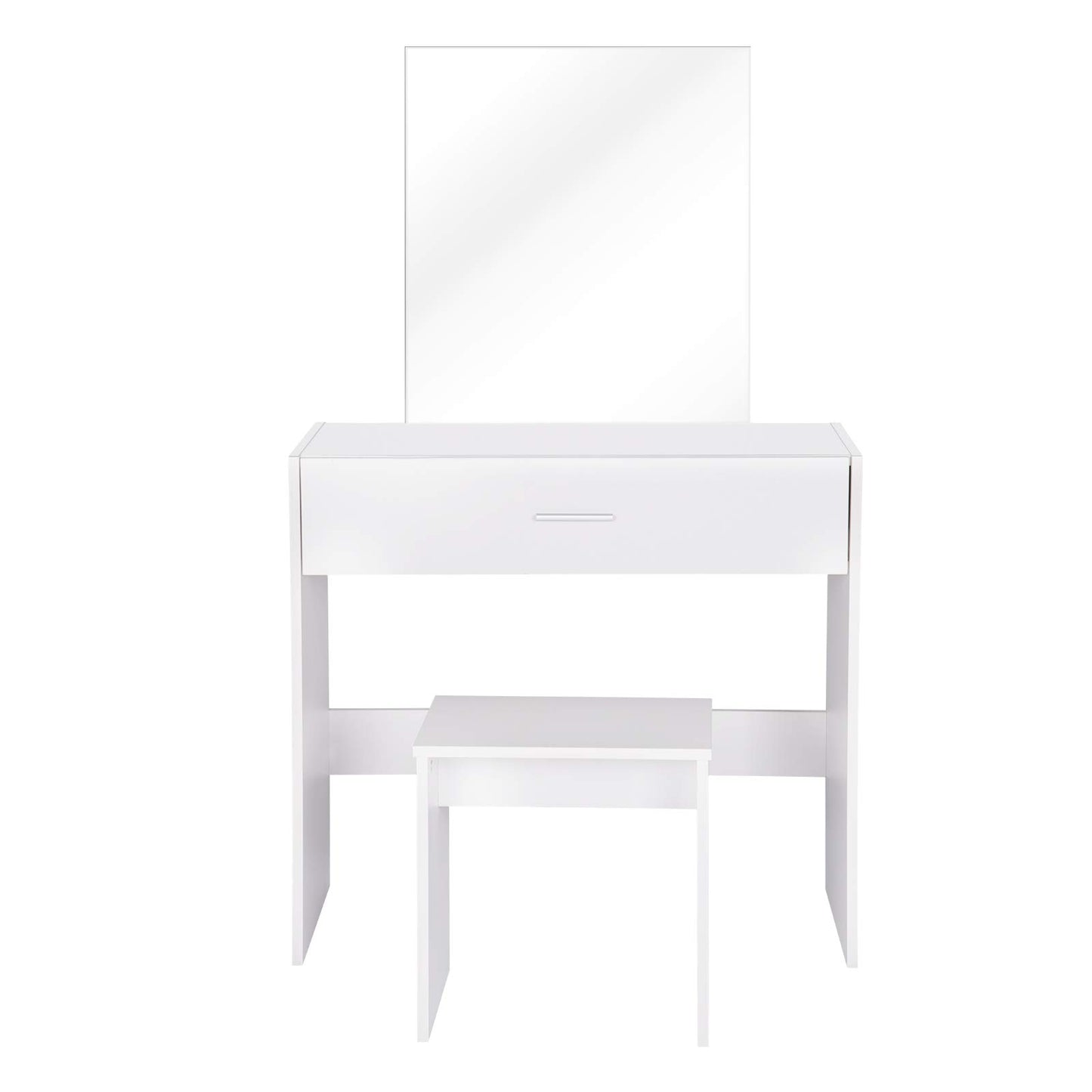 Dressing Table Mirror with a Stool