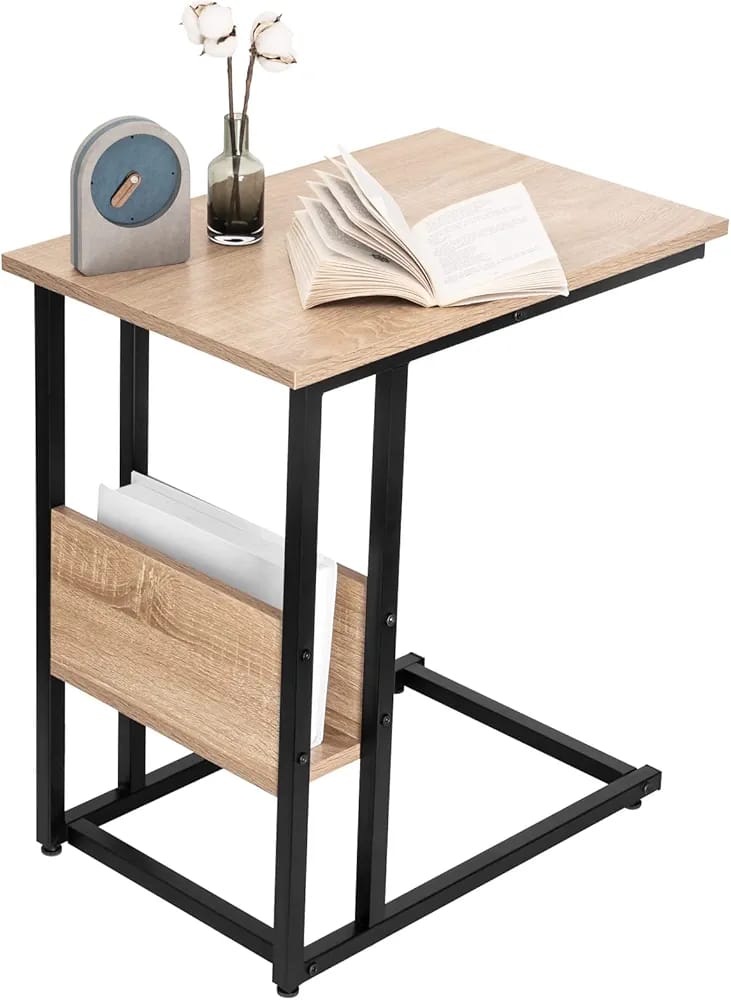 End Table Sofa Side Table with Storage