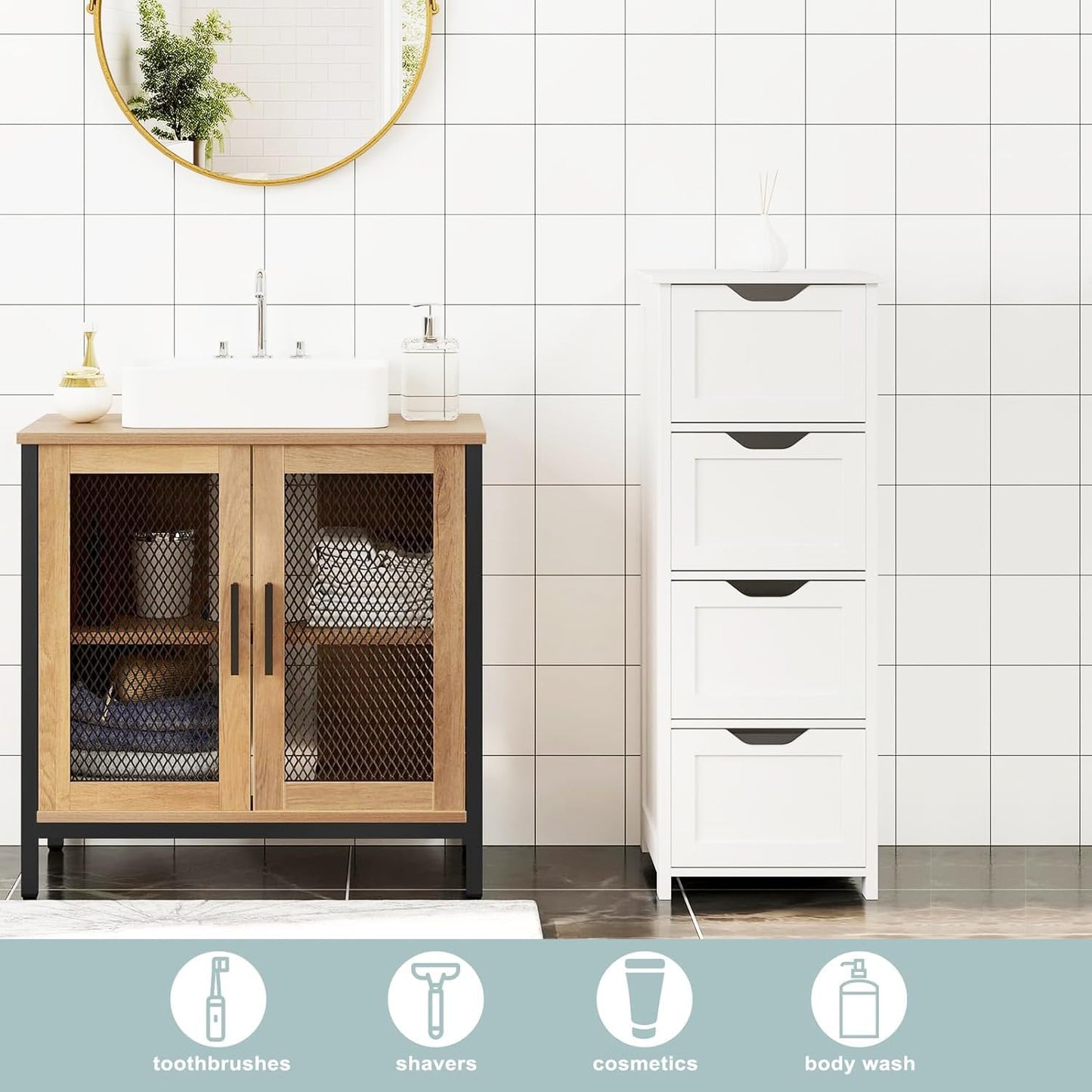 Bathroom Storage Cabinet