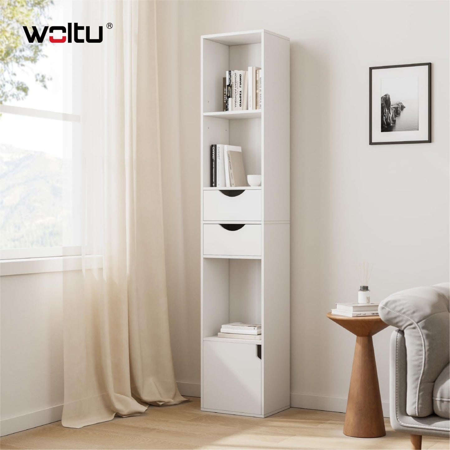 Bookshelf, Book Cabinet,
