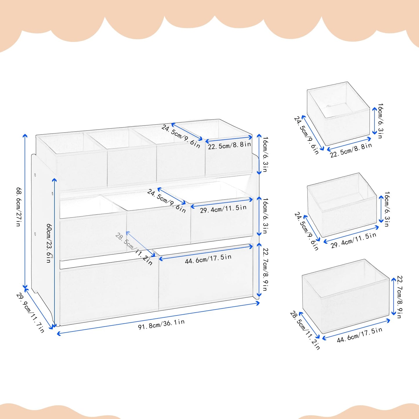 Toy Rack for Kids