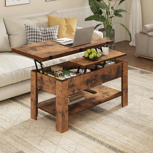 KIMENICH 3-in-1 Lift Top Coffee Table