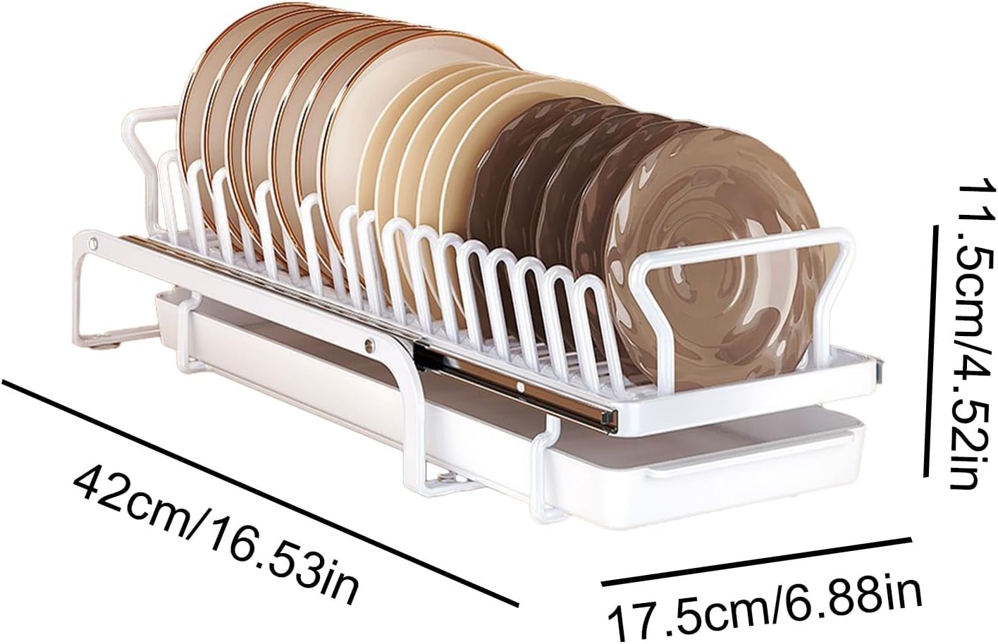 Kitchenn Large Dish Drying Rack