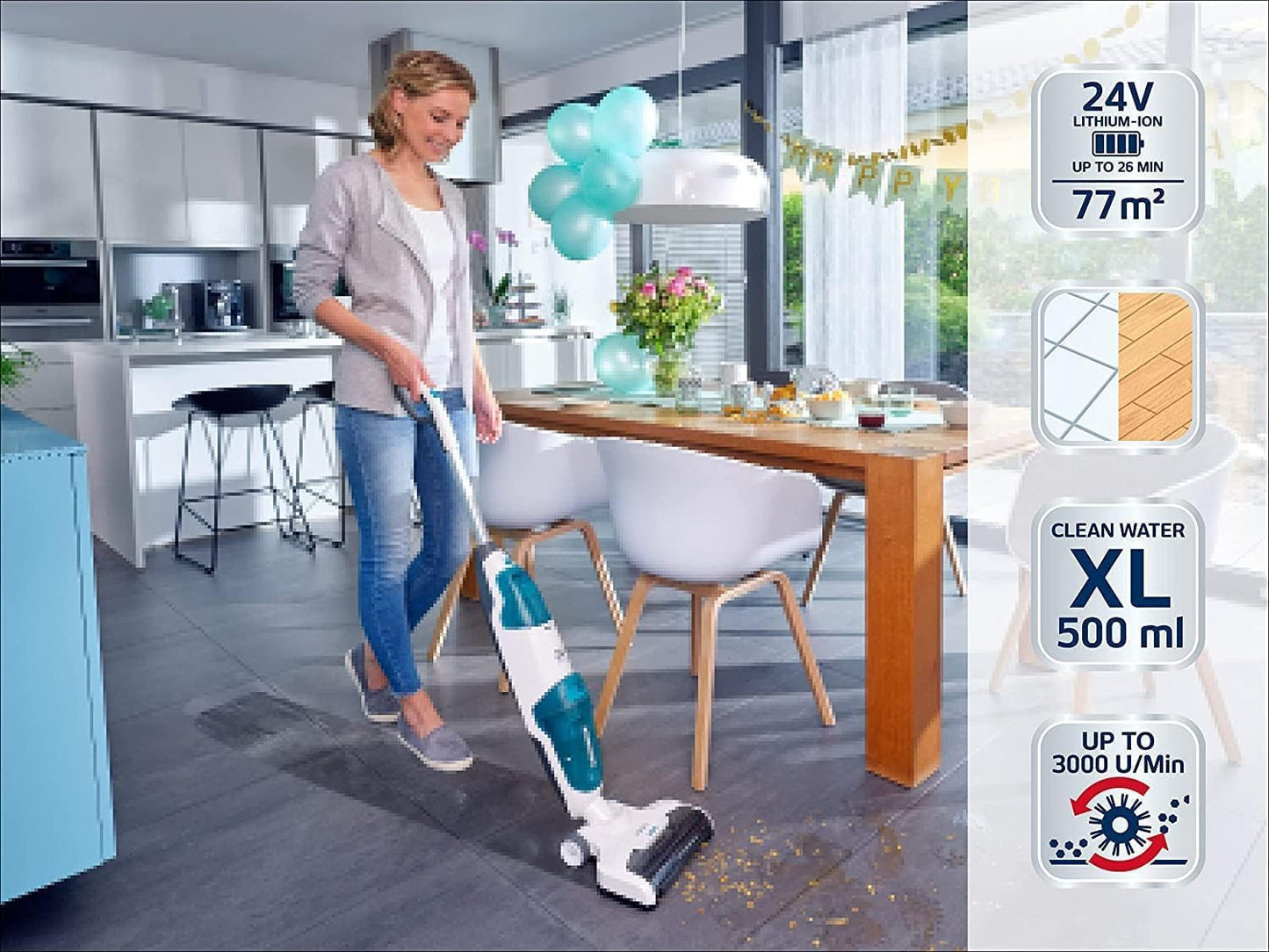 Leifheit Regulus Aqua PowerVac Vacuum