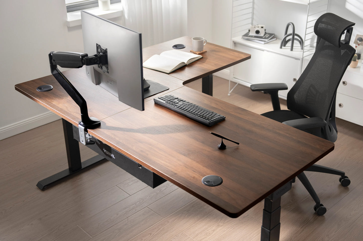 L-Shaped Standing Desk