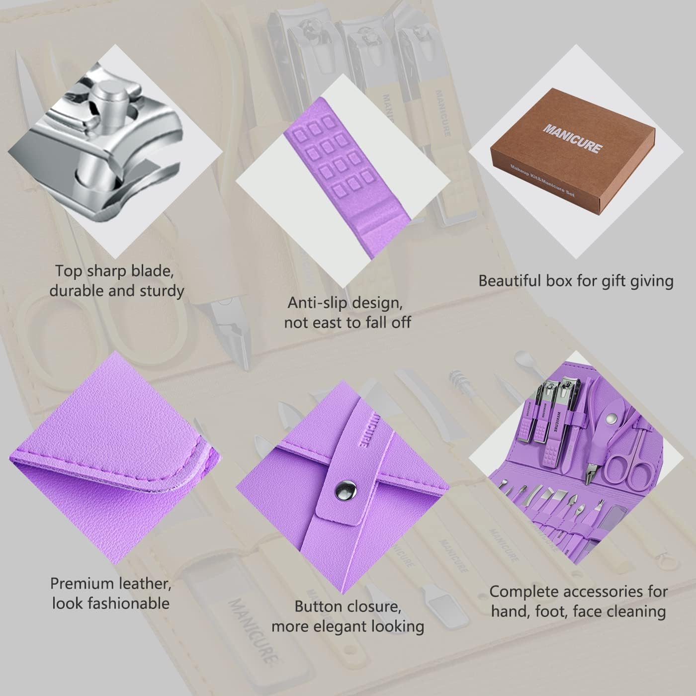 Professional Nail Clippers Kit