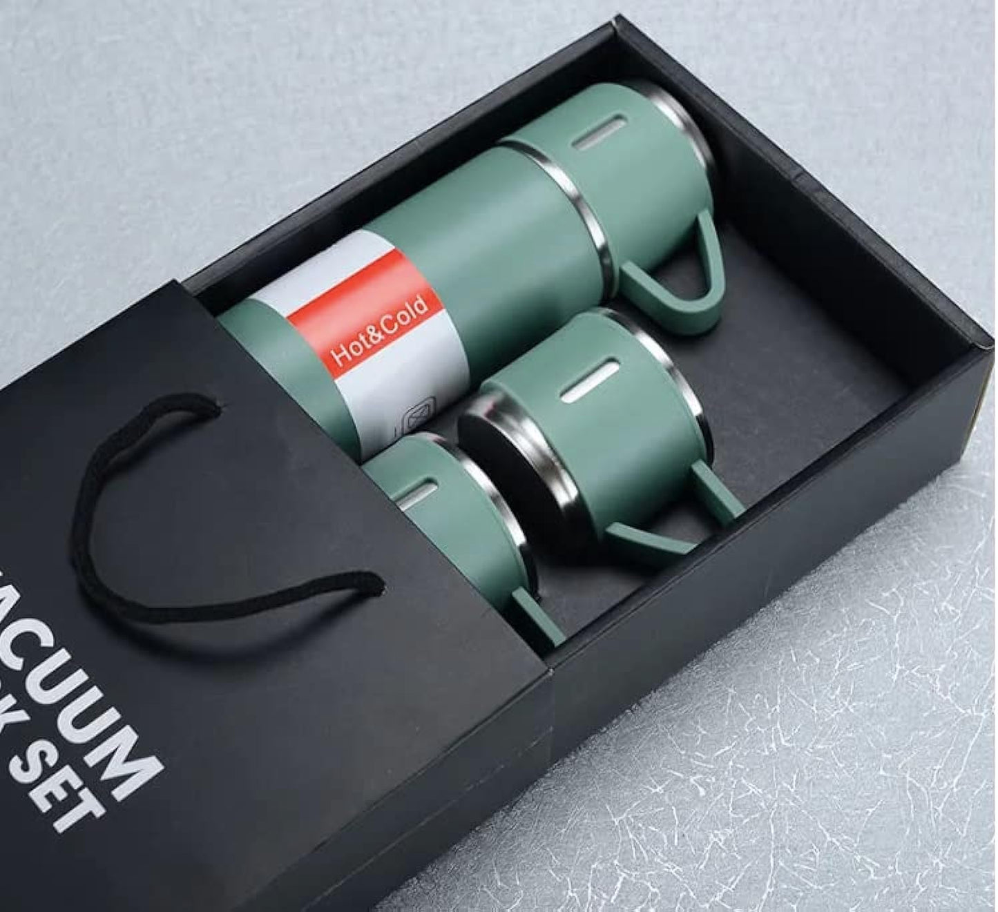 Modern Travel Thermal Flask Set