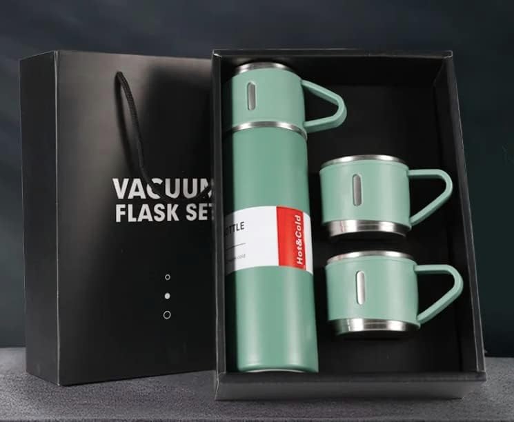Modern Travel Thermal Flask Set