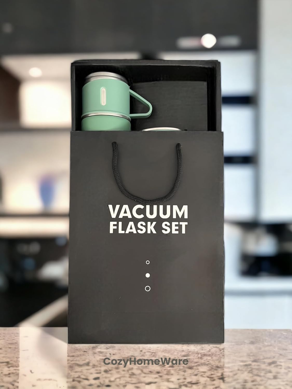 Modern Travel Thermal Flask Set