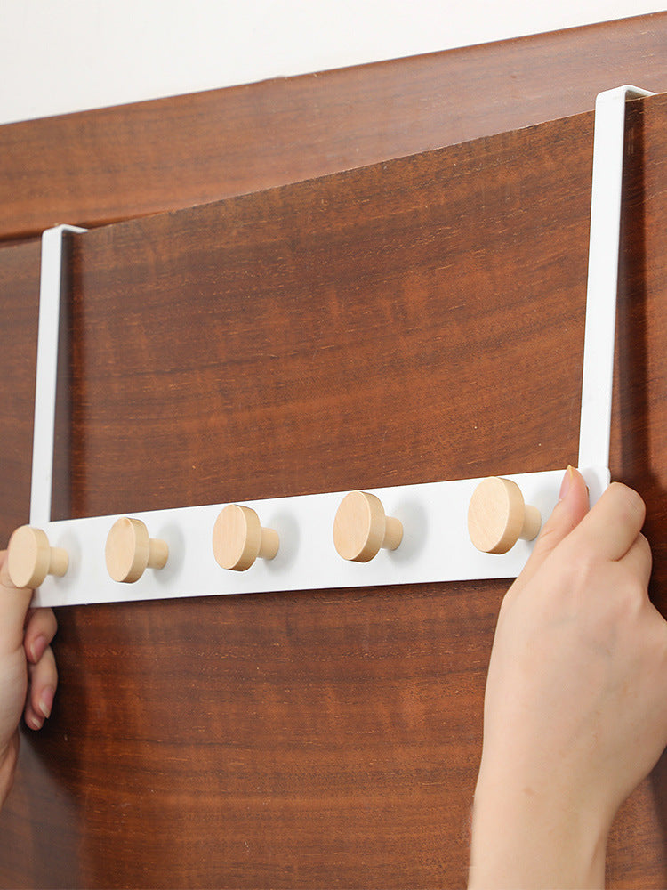 Over the Door Metal Hook Rack