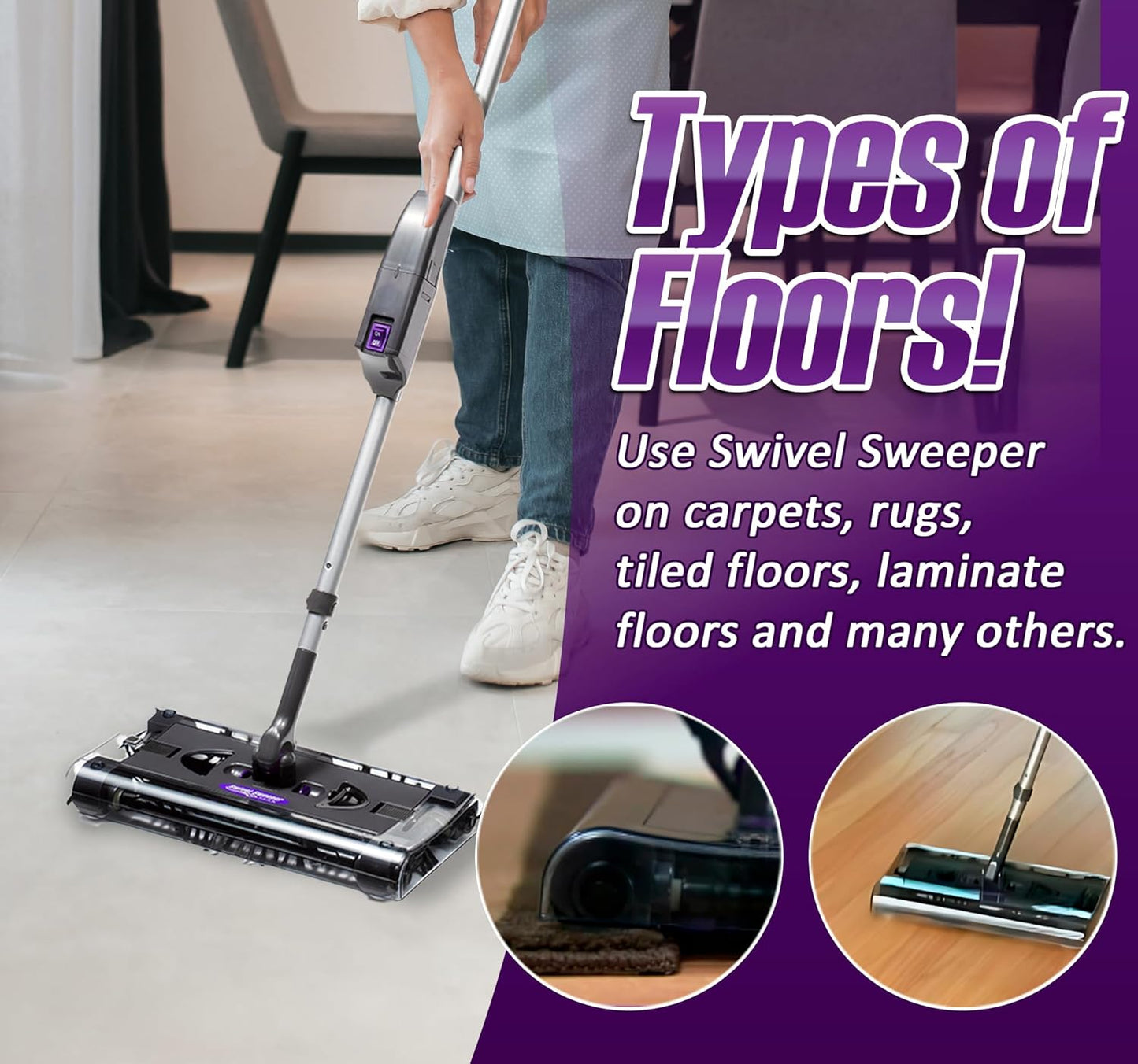 Ontel Swivel Sweeper