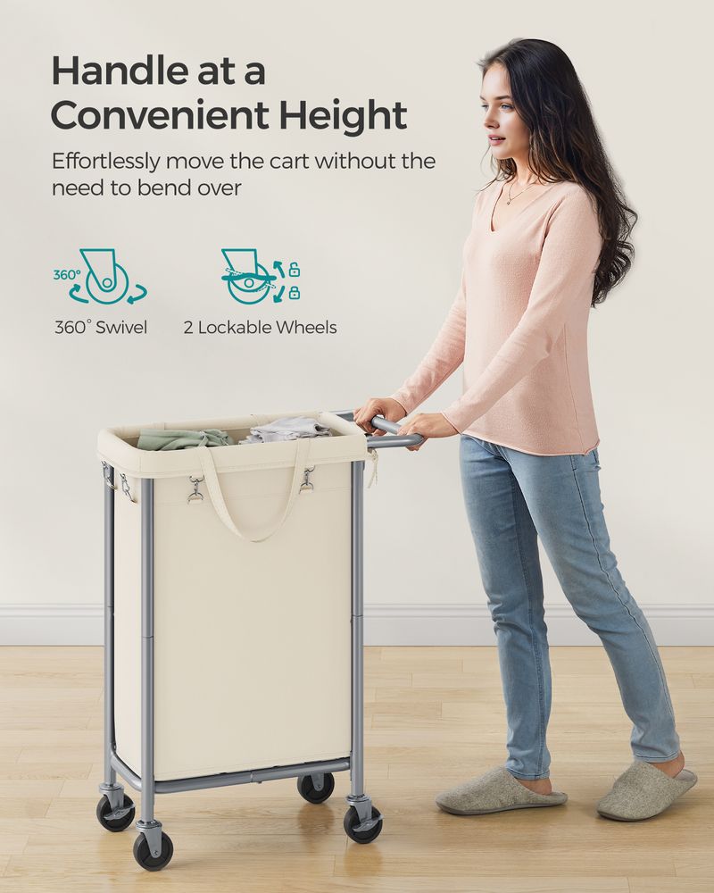 SONGMICS Laundry Basket RLS004W01