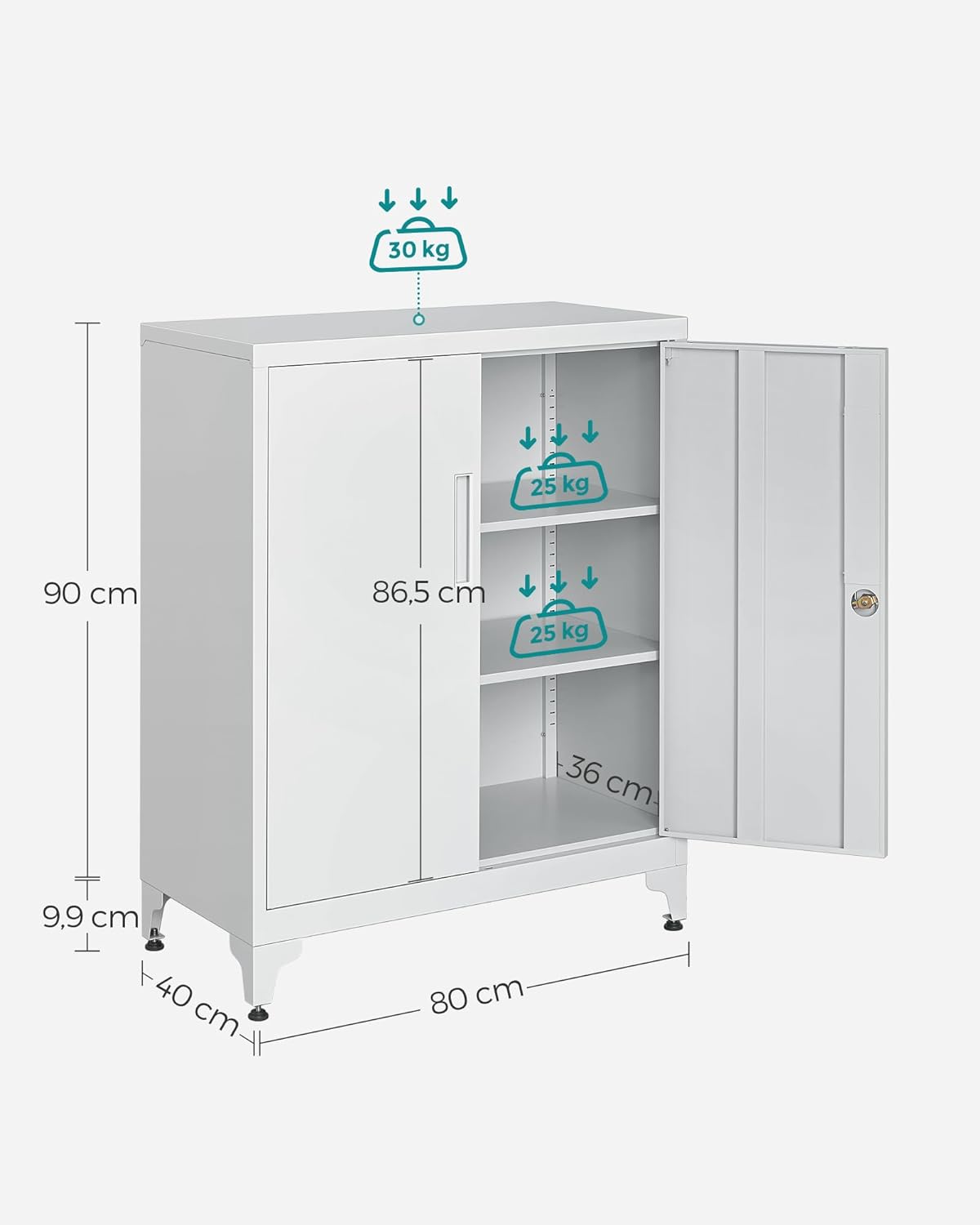 SONGMICS Filing Cabinet