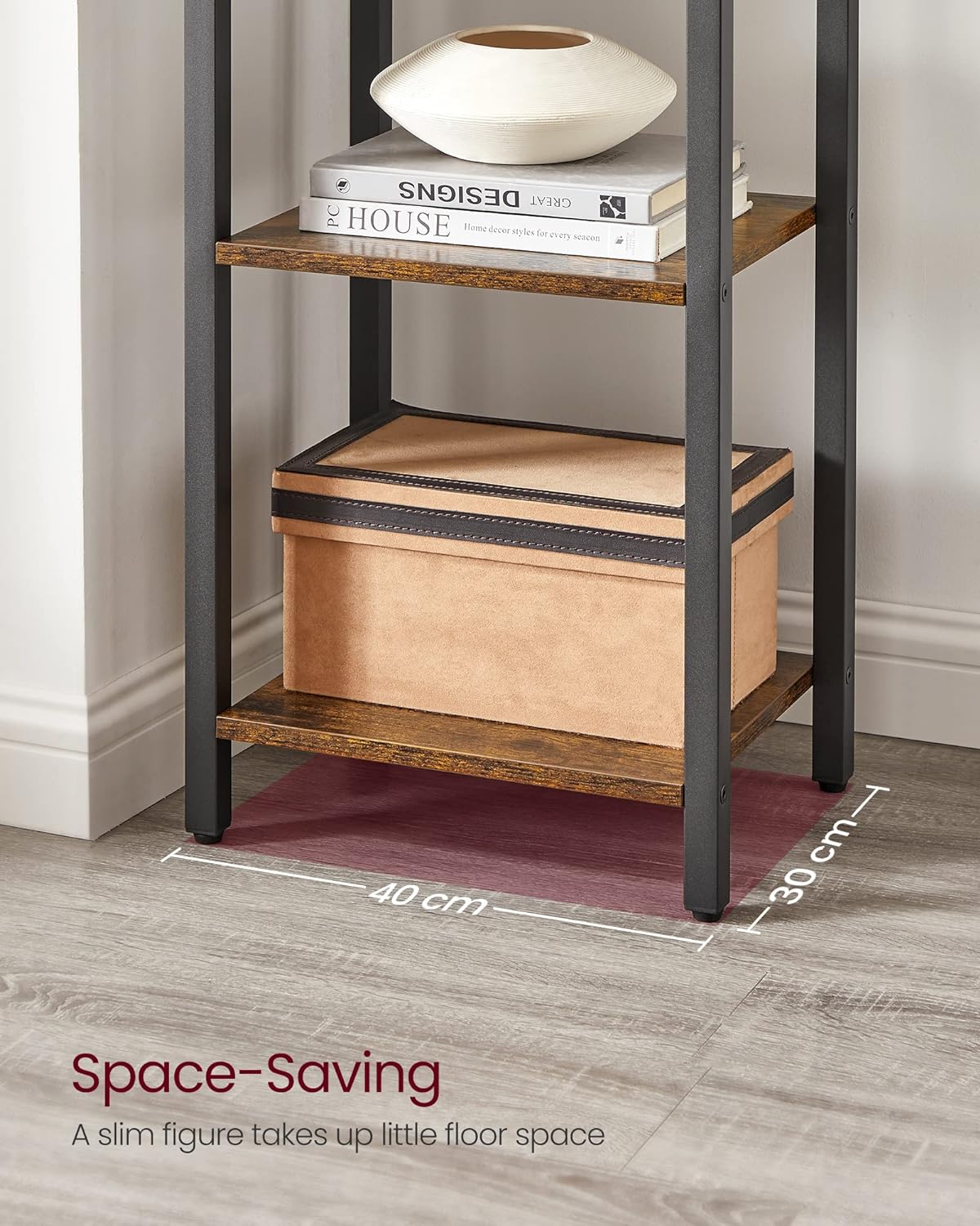 VASAGLE 6-Tier Bookshelf
