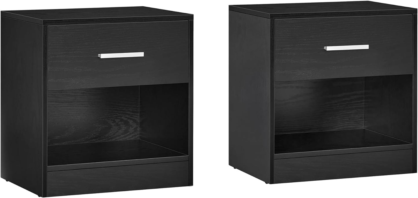 VASAGLE Bedside Tables, Set of 2