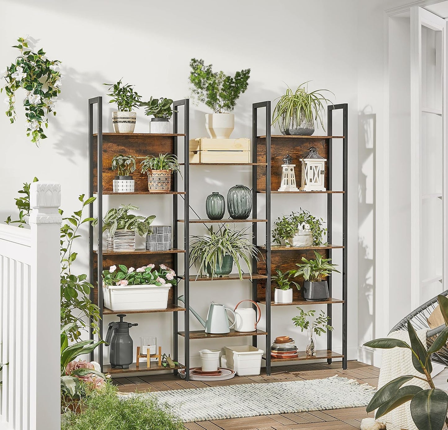 VASAGLE Bookcase 14 Shelves