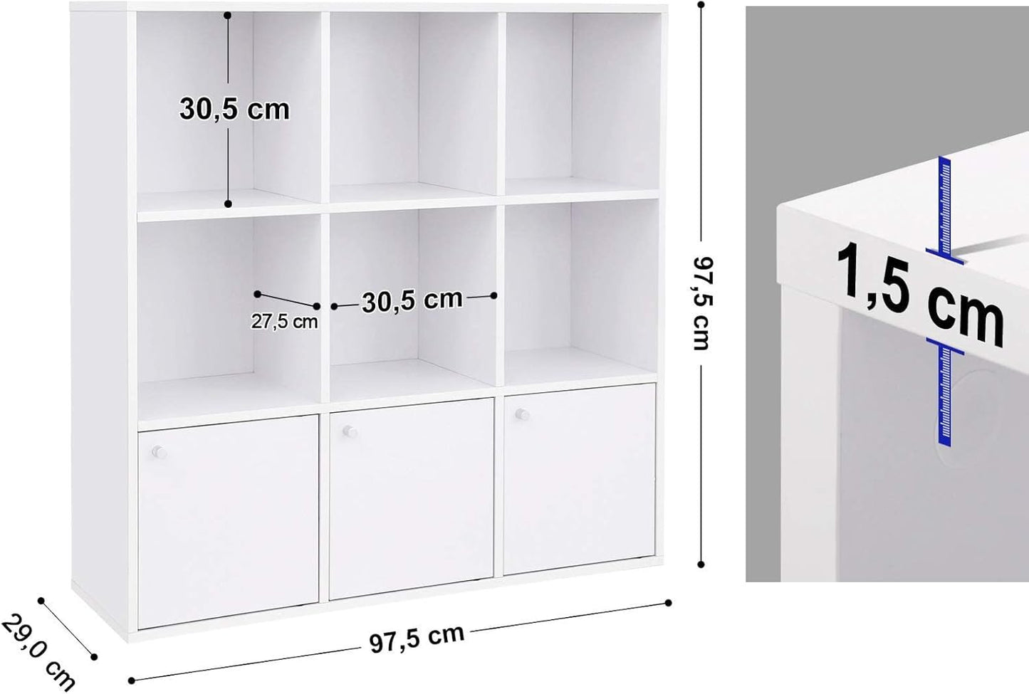 VASAGLE Bookshelf