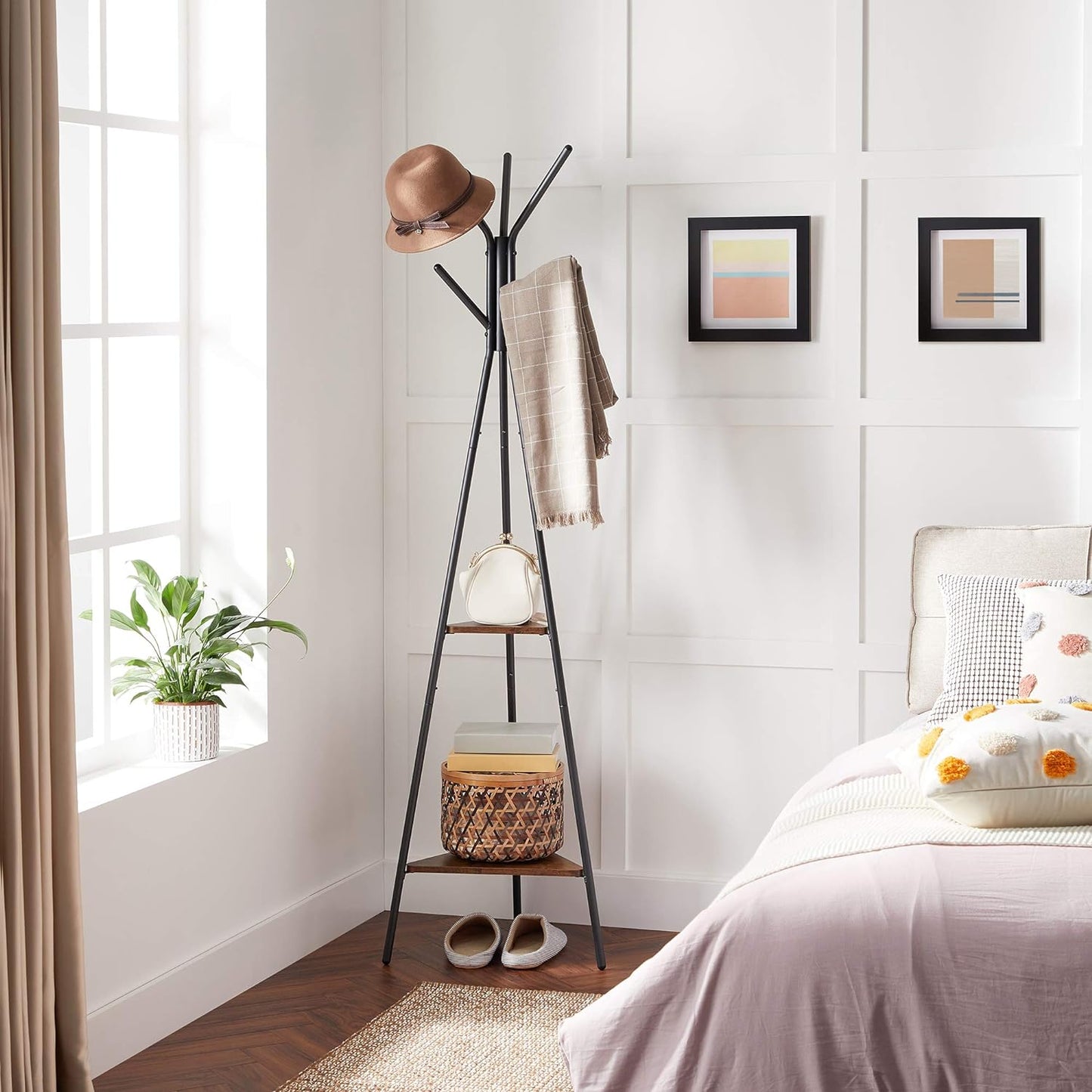 VASAGLE Coat Rack Freestanding