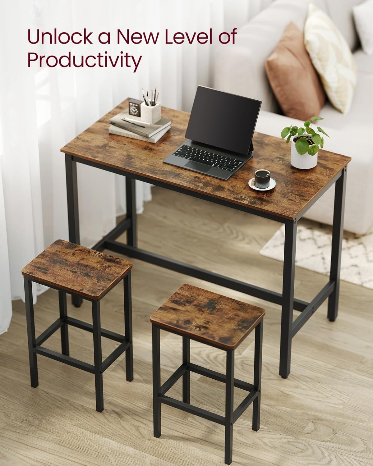 VASAGLE Dining Table Set