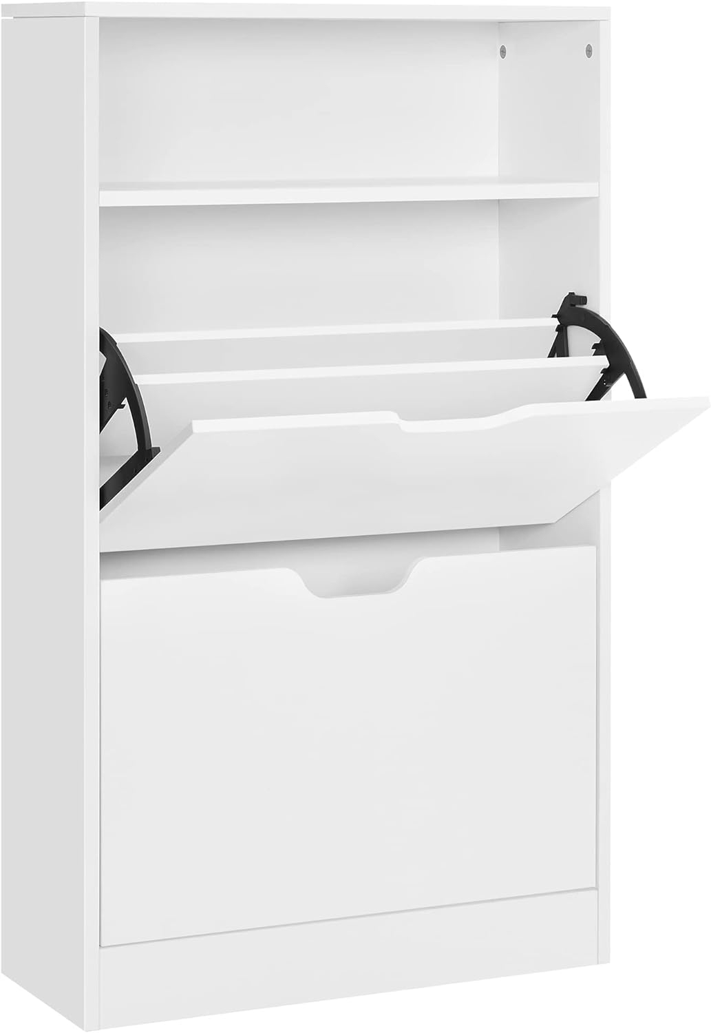 VASAGLE Shoe Cabinet with 2 Compartments